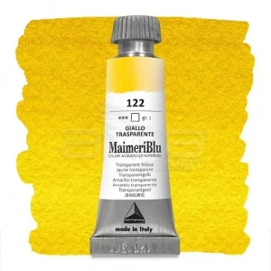 Maimeri Blu Tüp Sulu Boya 12 ml S1 No:122 Transparent Yellow