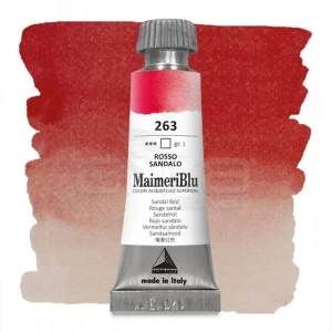 Maimeri Blu Tüp Sulu Boya 12 ml S1 No:263 Sandal Red