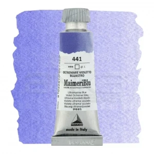 Maimeri Blu Tüp Sulu Boya 12 Ml S1 No:441 Ultramarine Blue