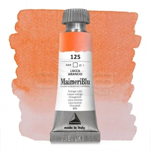 Maimeri Blu Tüp Sulu Boya 12 ml S2 No:125 Orange Lake