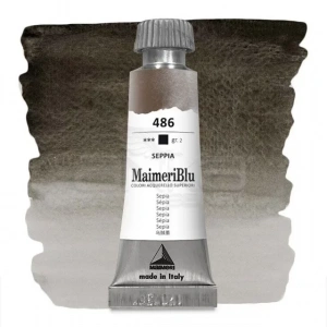 Maimeri Blu Tüp Sulu Boya 12 ml S2 No:486 Sepia