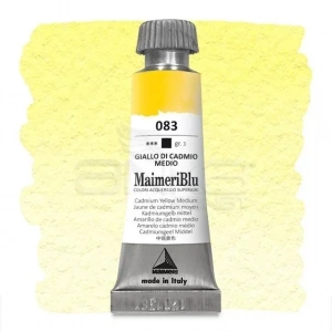 Maimeri Blu Tüp Sulu Boya 12 Ml S3 No:083 Cadmium Yellow Medium