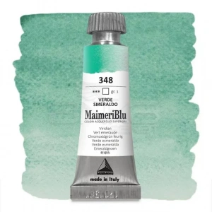 Maimeri Blu Tüp Sulu Boya 12 Ml S3 No:348 Viridian