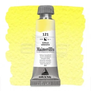 Maimeri Blu Tüp Sulu Boya 12 Ml S4 No:121 Yellow Vanadium