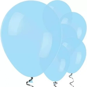 Makaron Mavi 10 Lu Latex Balon Normal Boy