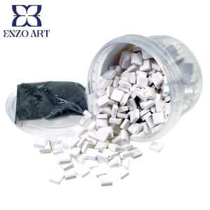 Maket Minyatür Beyaz Mozaik 1/24 300lü