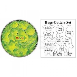 Makin&prime;s Clay Kesici Kalıp Seti Böcekler 11 Desen Kod:37006