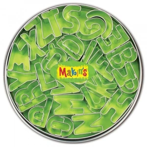 Makins Clay Kesici Kalıp Seti Alfabe 26 Harf Deseni Kod:37001
