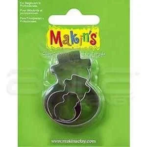 Makins Clay Kesici Kalıp Seti Karadam Kod:36015