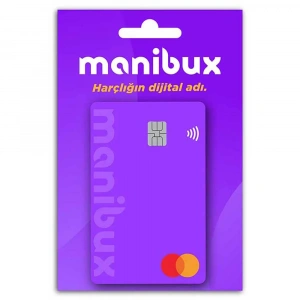 Manibux Harçlık Kartı Temassız -  Mor