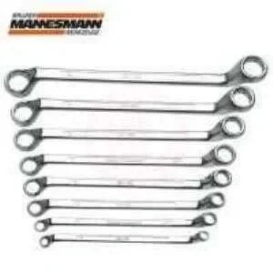 Mannesmann 140-08 DIN Yıldız İki Ağız Anahtar Takımı, 8 Parça