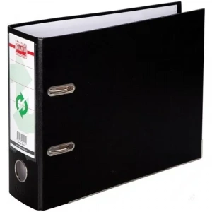 Manu 2037 Siyah Plastik Telgraf Klasörü