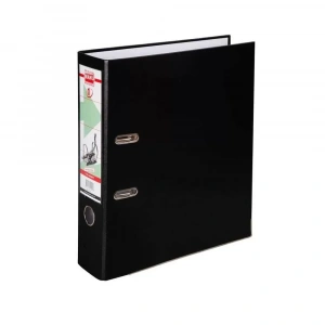 Manu Geniş Plastik Klasör Siyah