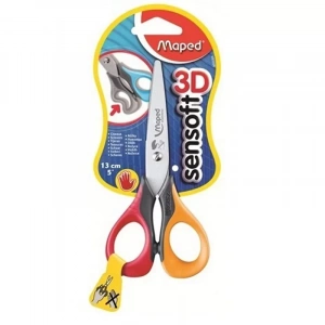 Maped 693500 Sensoft Sol El Öğrenci Makası 13 Cm