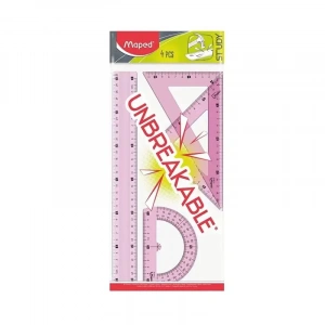 Maped 981701 Study Kırılmaz 4 Lü 30 Cm Çizim Seti