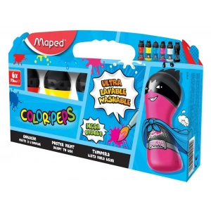 Maped Ana Renk Boyalar 6 X 75 Ml Karton Kutu