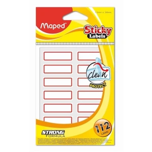 Maped Sticky Labels Ayraç 13x38mm 112li