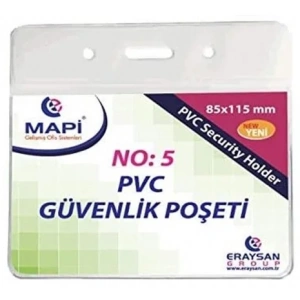MAPİ KART GÜVENLİK POŞETİ 8x10.3cm 100LÜ (9101035)