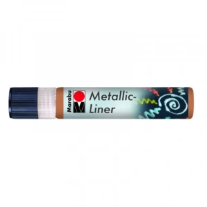 Marabu Metallic Liner Boyutlu Boncuk Boyası 25ml No:787 Metalik Bakır