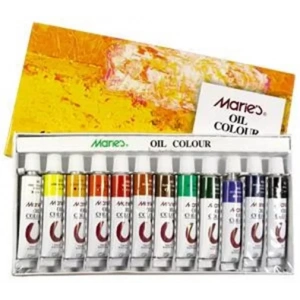 Maries Yağlı Boya 12 Li Tüp E1381b  Mrmar0001