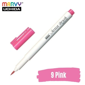 Marvy Artist Brush Pen 1100 Firça Uçlu Kalem 09 Pink