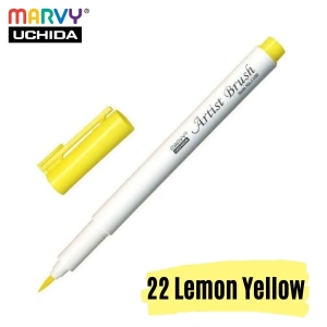 Marvy Artist Brush Pen 1100 Firça Uçlu Kalem 22 Lemon Yellow