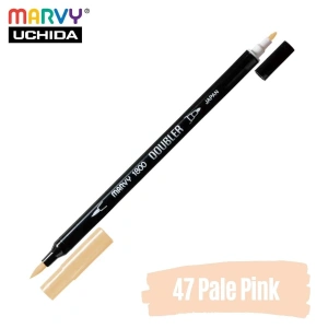 Marvy Artist Brush Pen 1800 Çift Taraflı Firça Uçlu Kalem 47 Pale Pink