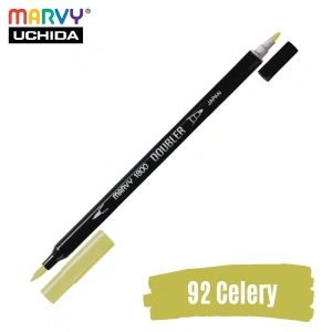 Marvy Artist Brush Pen 1800 Çift Taraflı Firça Uçlu Kalem 92 Celery
