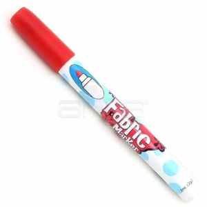 Marvy Fabric Marker Kumaş Kalemi 2 Red
