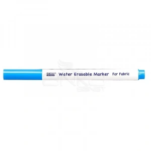 Marvy Su ile Silinebilir Tekstil Kalemi Mavi 423-M