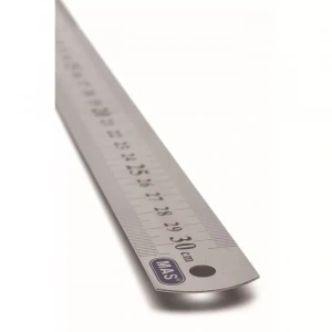 Mas 2330 Çelik Cetvel 30cm