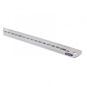 Mas 2400 Çelik Cetvel 100 Cm.