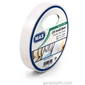 Mas 2612 Çift Taraflı Bant (19mm X 25m)