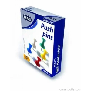 Mas 315 Renkli Harita Çivisi (silindirik)