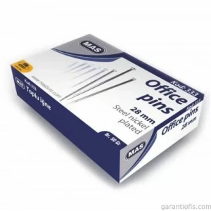 Mas 333 Nikelli Toplu İğne 50gr (28mm)