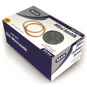 Mas 370 %100 Kauçuk Mini Ambalaj Lastiği 50 Gr Kutu