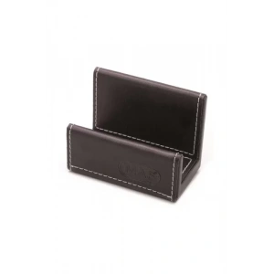 MAS 3820 ELEGAN SUNİ DERİ KARTVİZİTLİK KAHVE