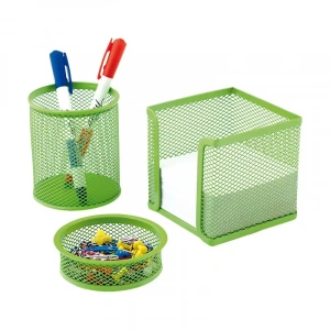 Mas 505 Metal Perfore Masa Seti Yeşil 3lü