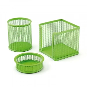 Mas 505 Yeşil Metal File 3 Lü Masa Seti