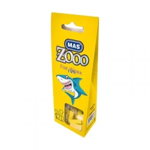 Mas 616 Zoo Omega Çelik Kıskaç 25mm Sarı 10lu