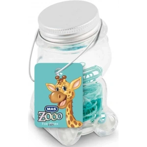 Mas 618 Zoo Ataş No:2 Turkuaz Cam Kavanoz