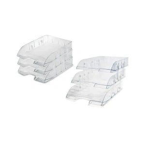 Mas Evrak Rafı 3lü Mafsallı Şeffaf