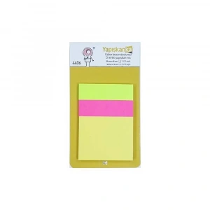 Masaüstü 50X15 + 50X40 Renkli Not Kağıdı 4406
