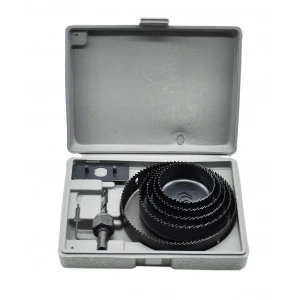 Master Delik Açma Panç Seti Ahşap Kartonpiyer Alçıpan 8 Parça