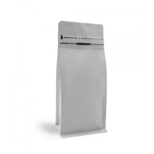 MAT BEYAZ METALİZE KİLİTLİ FLAT BOTTOM (11,5X21,5) CM 1000 adet