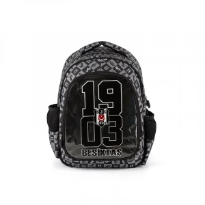 ME 23359 BJK OKUL ÇANTASI 1903 GÜMÜŞ SİYAH