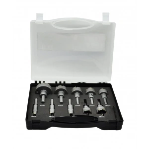 MERCURE T3 T.C.T Paslanmaz Metal Delme Elmaslı Panç Seti 10 Parça