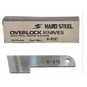 Merrow Topbaşı 5D Alt Bıçak / 6-91E 10ADET