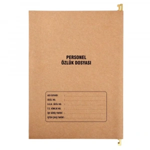 Metal Askılı Personel Özlük Dosyası 8 Yapraklı 1 Adet