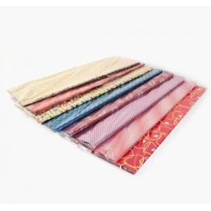 Metalize Desenli Ambalaj Kağıdı 50x70 100 Lü